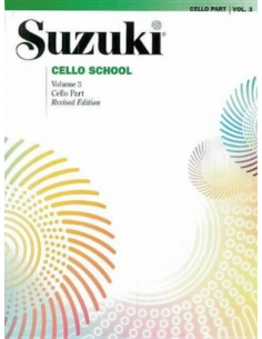 Suzuki cello school (Vol. 3): Revised