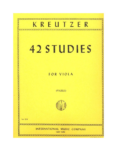 42 Studies Viola Kreutzer