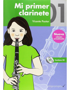 Mi primer clarinete 01 : Vicente Pastor García