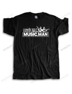 Ernie ball's Music Man WH logo T-shirt (bk) XL