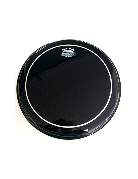 Remo 20 Pinstripe Bass Ebony
