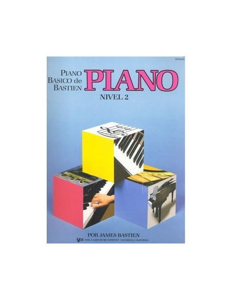 PIANO BASICO DE BASTIEN NIVEL 2 POR JAMES BASTIEN