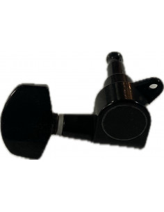 Proline J01BK 3+3 tres por linea negro guitarra electrica