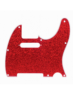 D'Andrea TELE RED SPARKLE DPP TL RDS Golpeador Telecaster