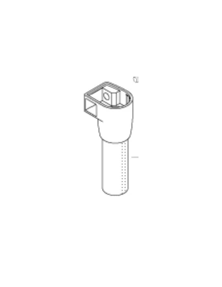 TAMA MBM-SCS8 Tom Holder Pipe