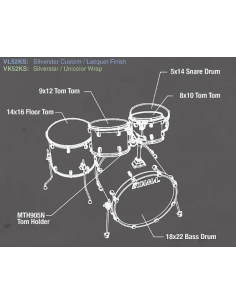 Tama Silverstar Bateria VL52KS DMF 2