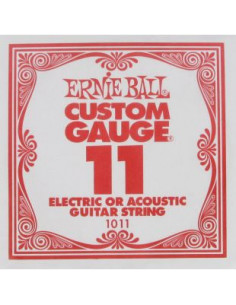 ERNIE BALL CUERDA ELÉCTRICA SLINKY PLANA 011