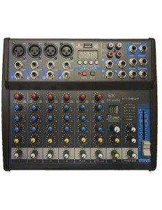 EK Audio KT-08UP Mesa de mezclas