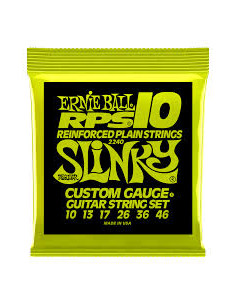 ERNIE BALL RPS10 (10-46) reiforced plain steel
