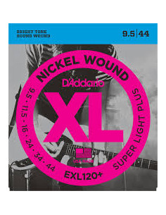 D'addario EXL120+3D pack 3 sets 09,5/44