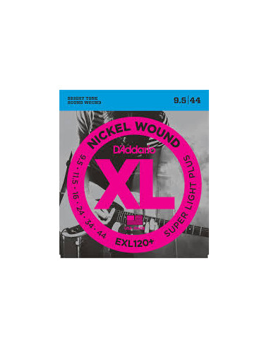 D'addario EXL120+3D pack 3 sets 09,5/44