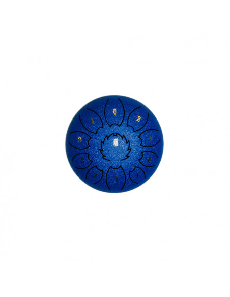 F-Zone STD1211N Steel Tongue Drum 12" 11notas azul