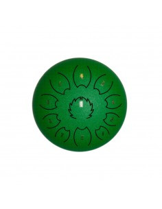 F-Zone STD1013N Steel Tongue Drum 10" 13notas verde