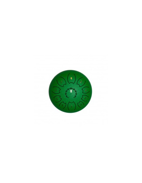 F-Zone STD1013N Steel Tongue Drum 10" 13notas verde