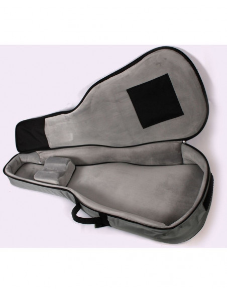 MAMMOTH funda premium guitarra clásica 15mm. MAM15C-GREY