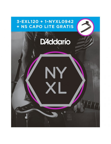 D'Addario EXL120