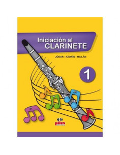 Iniciación al clarinete 1. Jódar,J. Ed. Piles