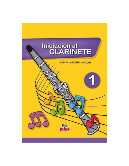 Iniciación al clarinete 1. Jódar,J. Ed. Piles