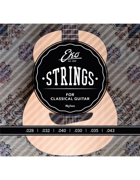 eko strings for classic guitar