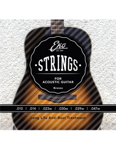 eko strings for acoustic guitar bronze10/47