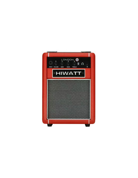 AMPLIFICADOR GUITARRA COMBO HIWATT LONDON CON BLUETOOTH 1x6,5" - 12W (ROJO)