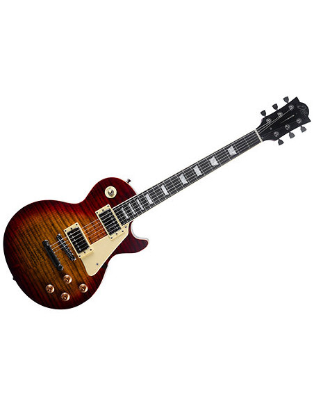 Guitarra eléctrica Eko Starter LS300 Tipo LP-Cherry sun