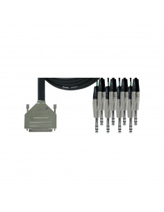 Cable para interfaz sub-D/8 jack. CORDIAL