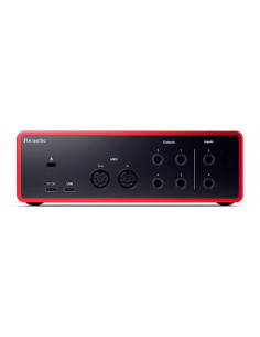 INTERFACE SCARLETT 4I4 4TH GEN Focusrite 2