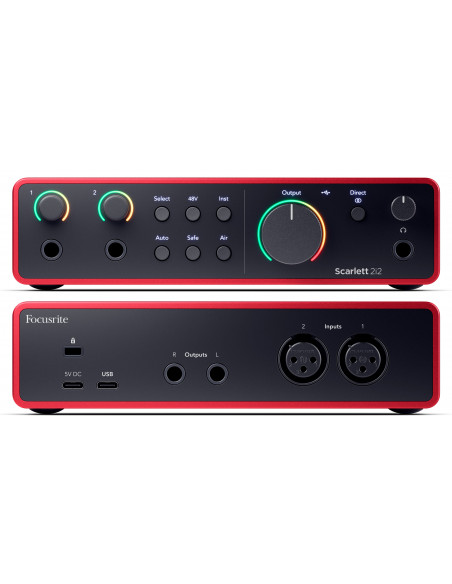 INTERFACE SCARLETT 2I2 4TH GEN Focusrite