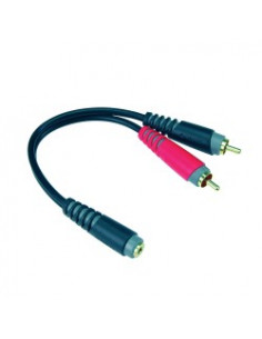 CABLE ADAPTADOR STEREO AYS- 6 0,2M Klotz