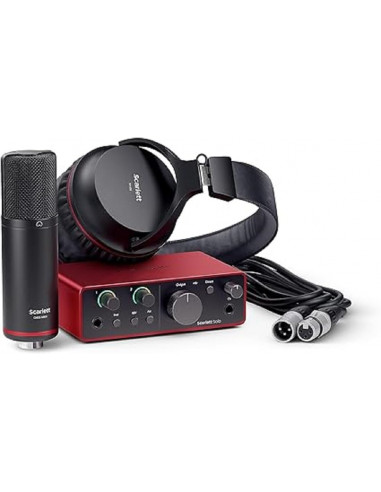 PACK SCARLETT SOLO STUDIO 4TH GEN Focusrite