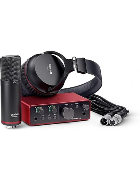 PACK SCARLETT SOLO STUDIO 4TH GEN Focusrite