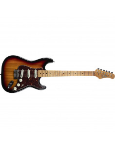 Guitarra eléctrica Eko Starter ST401 tipo Strat