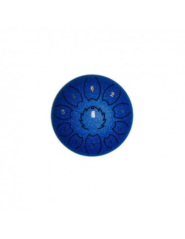 Steel Tongue Drum F-Zone STD618N Azul (6" 8 notas)