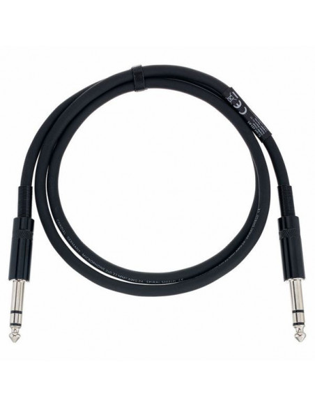 Cable de audio jack estéreo de 1 m Rer.