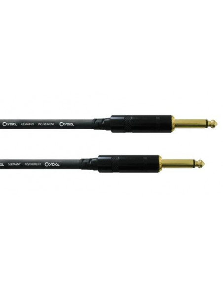 Cable de instrumento jack-jack 3m Rer.