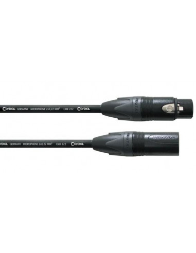 Cable de micrófono XLR de 5 m Rer.
