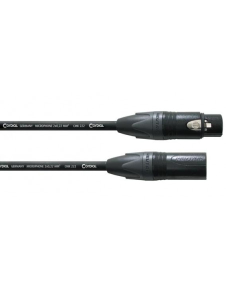 Cable de micrófono XLR de 5 m Rer.