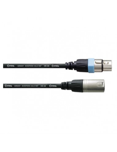 Cable de micrófono XLR de 7,5 m Rer.