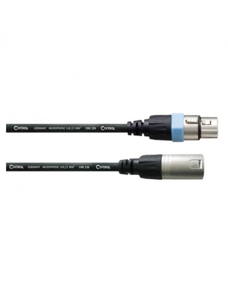 Cable de micrófono XLR de 7,5 m Rer.