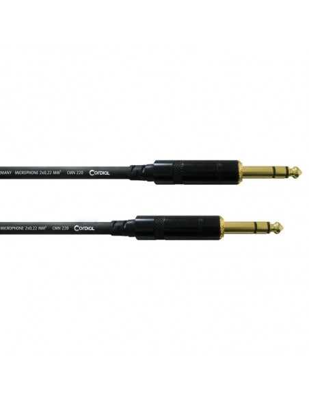 cordial cfm3fv  3mts XLR HEMBRA jack balanceado