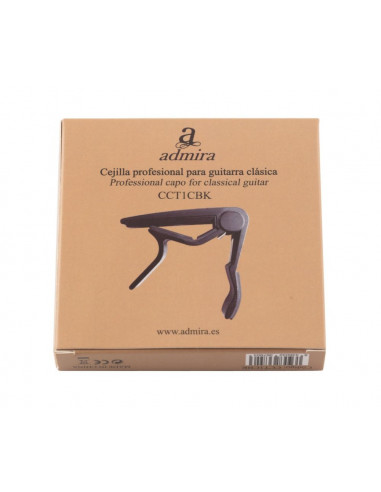 CCT1BK Cejilla ADMIRA eléctrica/acústica negro