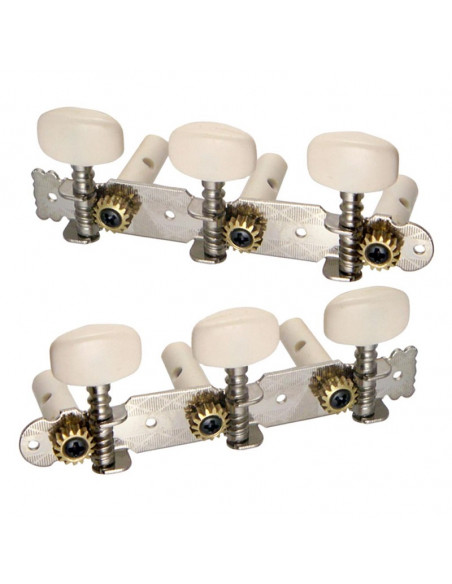 Clavijero ADMIRA niquel/pasta