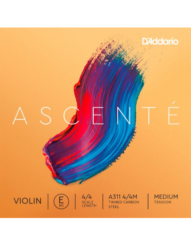 Ascenté. Juego de cuerdas para violín, escala...