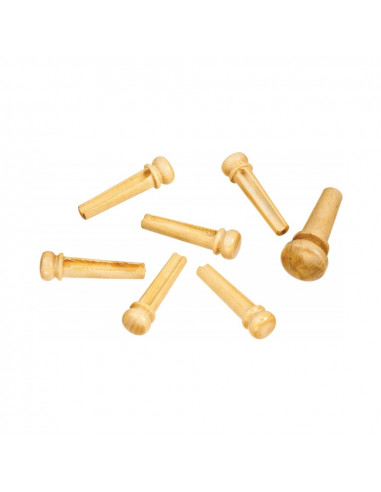 WOOD BRG/END PIN ST, BOXWOOD (pin acústica boj)