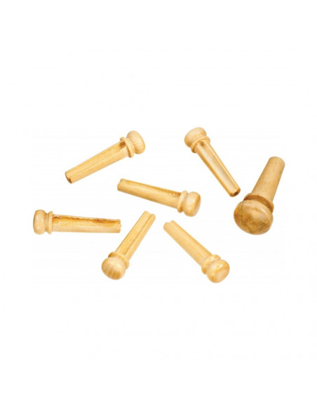 WOOD BRG/END PIN ST, BOXWOOD (pin acústica boj)