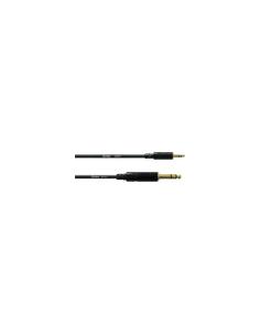 Cable de audio minijack/jack estéreo de 1,5 m Cordial