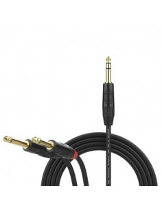 FactorFLEX Cable señal 1,5 m 1 Jack estero + 2 jac k REAN