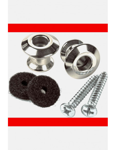 SUJECIONES STRAPLOK® DUALDESIGN - Nickel (Set de 2)