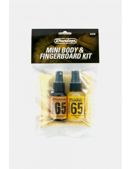 Mini Kit Mantenimiento Dunlop Cuerpo y Mástil GA-59